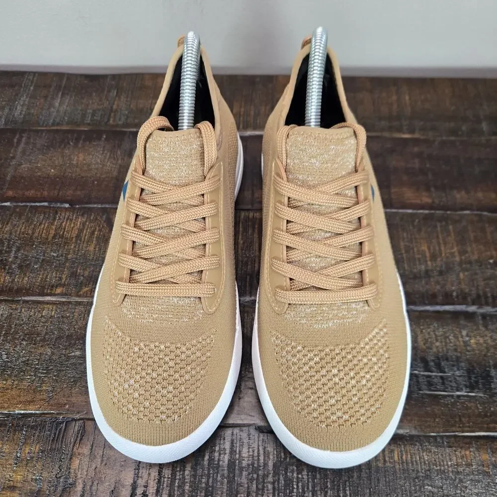 Vessi Weekend 1.5 Sneaker Womens Size 8 Waterproof Shoes Oak Brown White